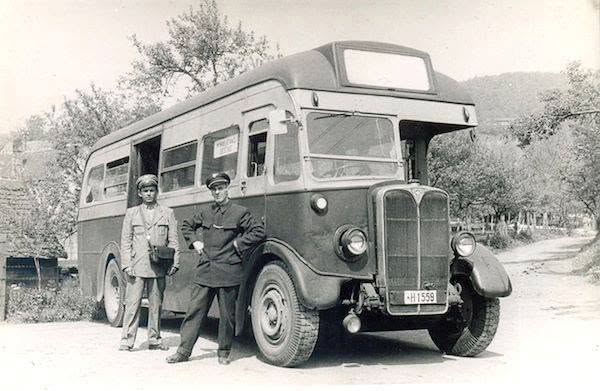 Autobusna linija Mihaljevac - Šestine 1954. godine